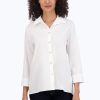 Women Foxcroft Tops | Kelly Stretch No Iron Shirt