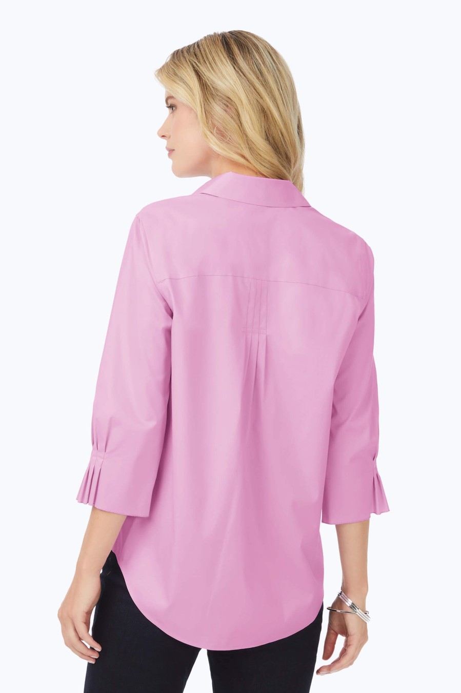 Women Foxcroft Tops | Paulie Stretch Non-Iron Shirt