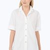 Women Foxcroft Tops | Percy Non-Iron Shirt White