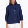 Women Foxcroft Tops | Sandra Stretch No Iron Shirt