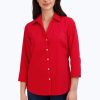 Women Foxcroft Tops | Mary Essential Stretch No Iron Shirt