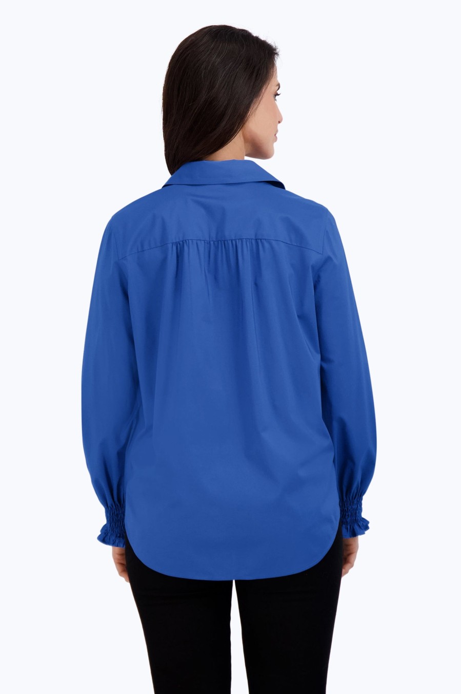 Women Foxcroft Tops | Olivia Stretch No Iron Shirt