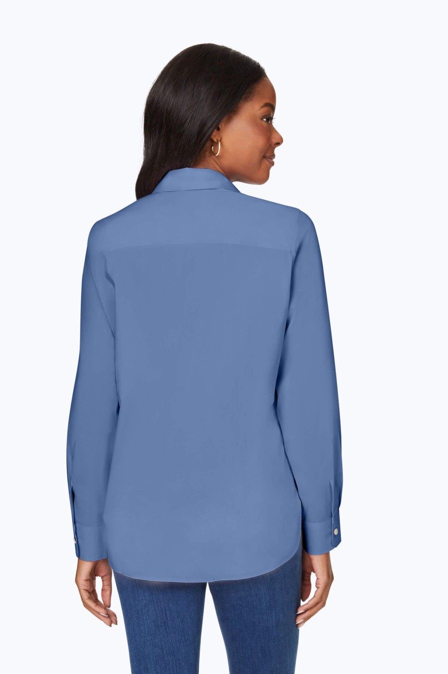 Women Foxcroft Tops | Kylie Stretch Non-Iron Shirt