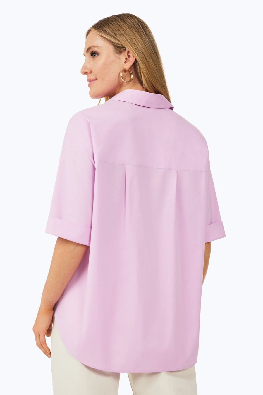 Women Foxcroft Tops | Joanna Stretch Non-Iron Tunic