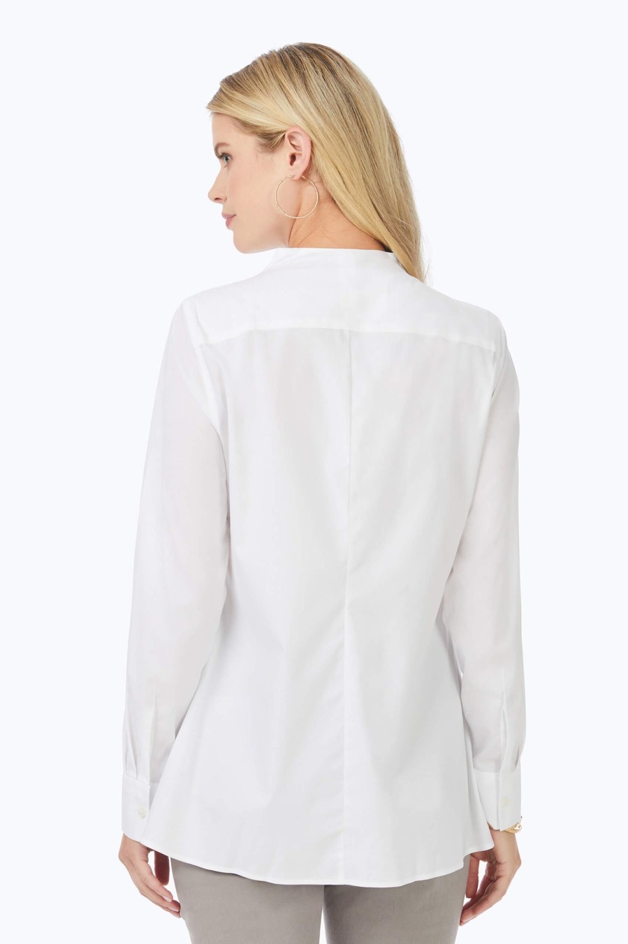 Women Foxcroft Tops | Alice Stretch Non-Iron Tunic White