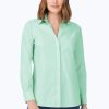 Women Foxcroft Tops | Kylie Essential Stretch Non-Iron Shirt