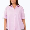 Women Foxcroft Tops | Joanna Plus Stretch Non-Iron Tunic