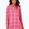 Women Foxcroft Tops | Cici Plaid Perfection Tunic