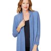 Women Foxcroft Sweaters | Mixed Stitch Cardigan